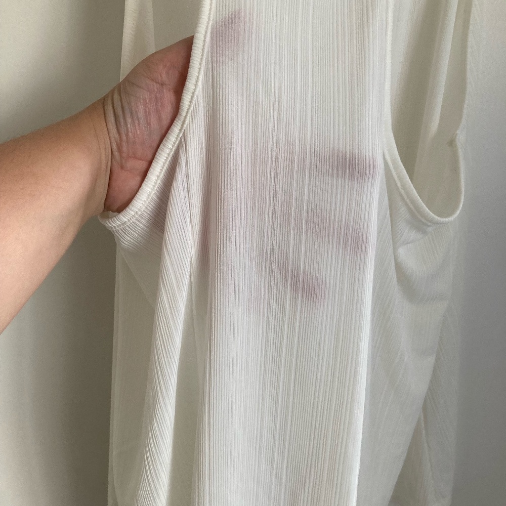 Free People Tank Top Size L White